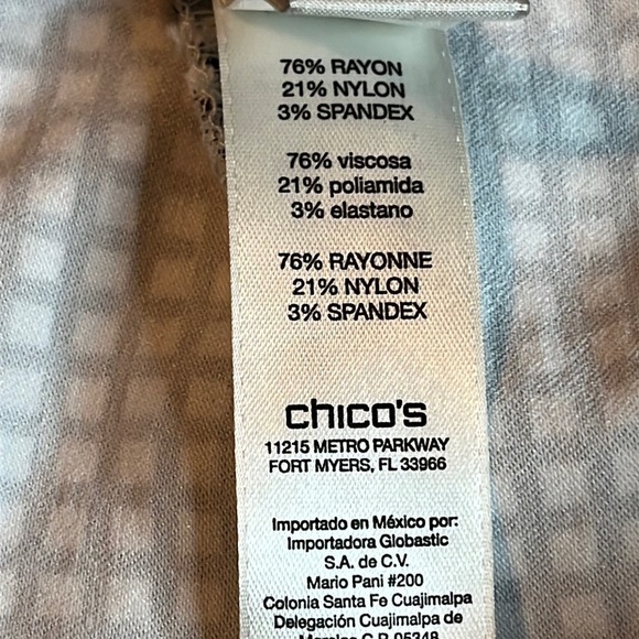 Chico’s Pants Stretch Cropped - Picture 13 of 14